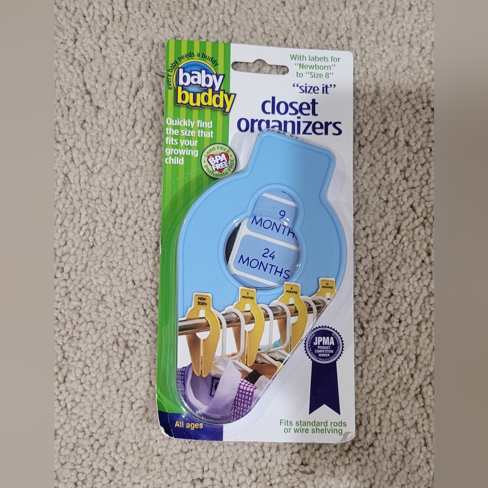 Baby Buddy Size-It Closet Organizers